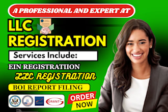 register a US llc non US resident and ein number dissolve llc, bank account