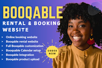 build booqable rental website, online booking website booqable online rental SEO