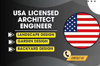 design your garden, backyard,terrace,realistic landscape