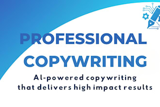 do your ai copywriting for emails, website SEO, email, copywriting for sales