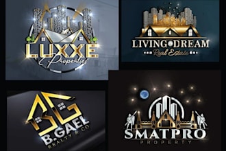 do construction, real estate, property, realtor, plumbing, roofing business logo