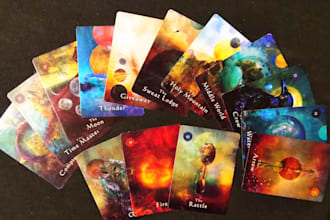 read oracle cards and channel an answer for your question