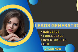generation forex leads, recovery leads, investor leads