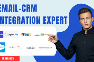 integrate mailerlite constant contact with hubspot agile salesforce capsule zoho