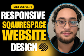 develop modern squarespace website design redesign or website development