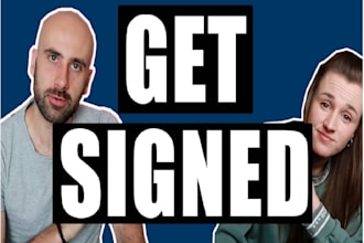pitch your music to more than 1k record label managers just to get you signed