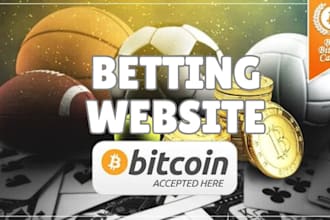 develop sport bet website app, gamble site, crash game, bet365, 1xbet crypto app