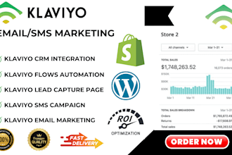 setup klaviyo email marketing flows ecommerce sales funnel klaviyo automation