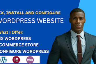 fix emergency wordpress issues bugs errors within 24 hours
