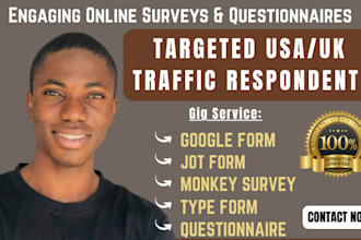 create jotform engaging online survey, google form, respondent questionnaire