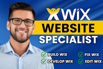 fix wix edit website build site redesign wix website development copy wix studio