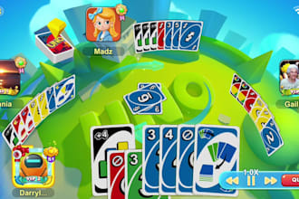 build card game, uno game, tarot game, call break game