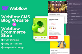 design, redesign, fix webflow website design webflow blogs webflow cms ecommerce