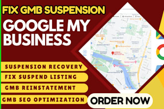 actively fix google my business suspension issues rejection case gmb suspension