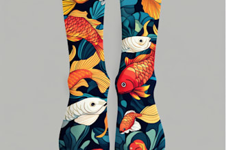make a unique socks design