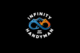 design infinity home repair business logo