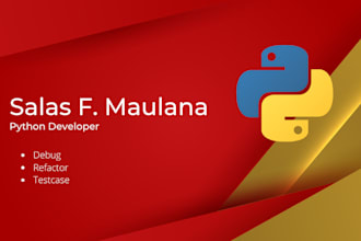 debug, refactor, and optimize your python code