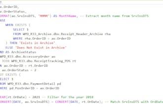 create advanced sql queries, reports, and data analysis solutions