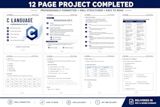 professionally format PDF, word and excel documents