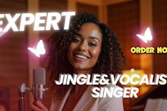 be your female songwriter vocalist radio jingle theme song pop harmony melody