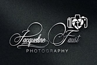 make photography logo signature watermark design