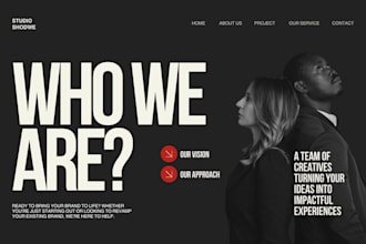 design figma canva website and landing page using canva