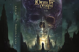 design fantasy, sci fi, horror, and mystery book covers