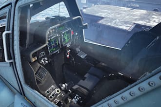 make aircraft 3d cockpit models for game and rendering