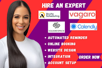 setup appointment on simpbook me acuity scheduling honeybook calendly and vagaro