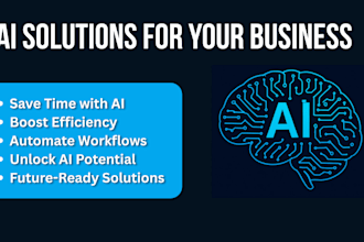 create custom ai solutions for your business or software