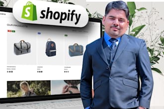 create a fully functional shopify store with professional design