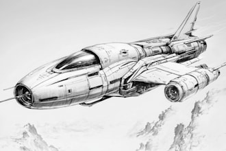 3d model high quality starships and spaceships