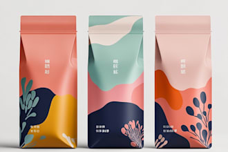 design corporate visual identity with complete  package