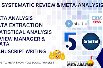 write expert systematic review and meta analysis