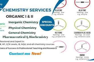 be your organic chemistry and chemistry tutor