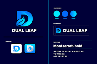 design modern minimalist attractive app icon and digital logo for your business