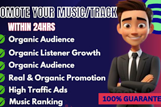 promote your spotify music and make it viral spotify