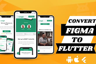 convert figma design to flutter app UI