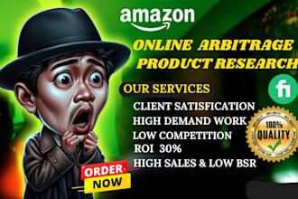 do expert amazon fba online arbitrage product researcher usa