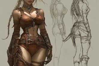 draw any fantasy character that you want