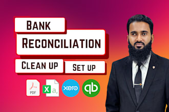 do bank reconciliation bookkeeping for quickbooks clean up or quickbooks setup