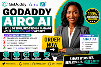 design godaddy website design godaddy airo ai website with godaddy airo builder