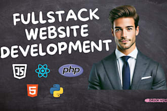 do website development as a fullstack web developer