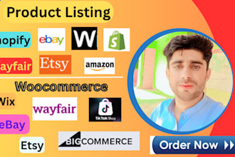 do bulk import and export products on ebay, etsy, woocommerce, shopify, wayfair