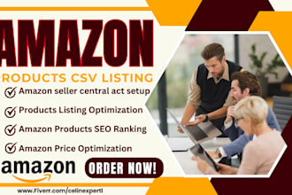 do amazon CSV products upload,seller central products listing error fixing