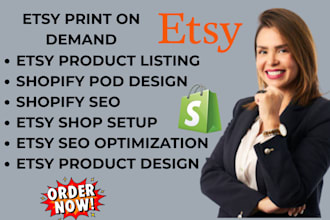 do etsy shop set up advance shopify seo, etsy print on demand product listing