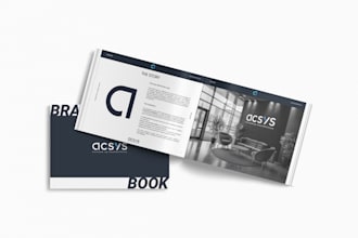 create professional brand style guides and modern brand identities