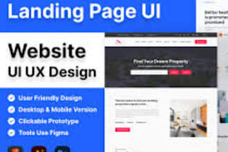 do intuitive UI UX design for website and mobile app with wireframes