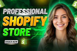 create shopify store, build shopify website design, shopify dropshipping