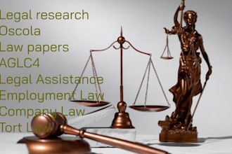 do legal research, motion, legal document UK USA